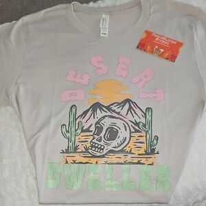 Bella Canvas Desert Graphic Tee - Cream